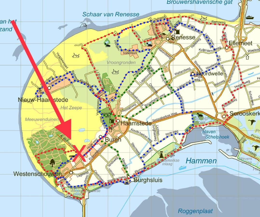 Heerlijk Vrijstaand Huis Aan De Duinen Burgh-Haamstede Kültér fotó